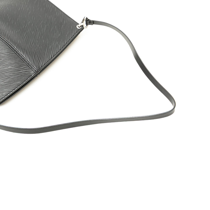 Epi Demi Lune Pochette Black - Gaby Paris