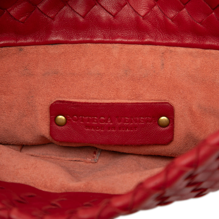 Intrecciato Sac nappa Rouge