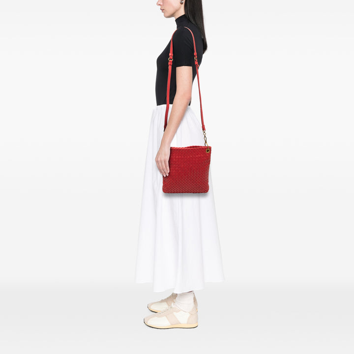 Intrecciato Sac nappa Rouge