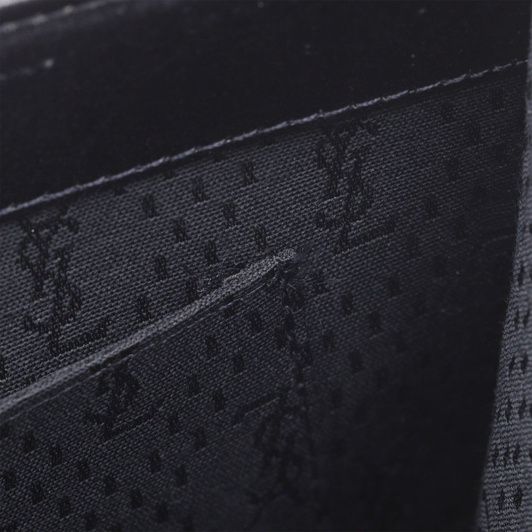 Saint Laurent Croc embossé Cuir verni Pochette