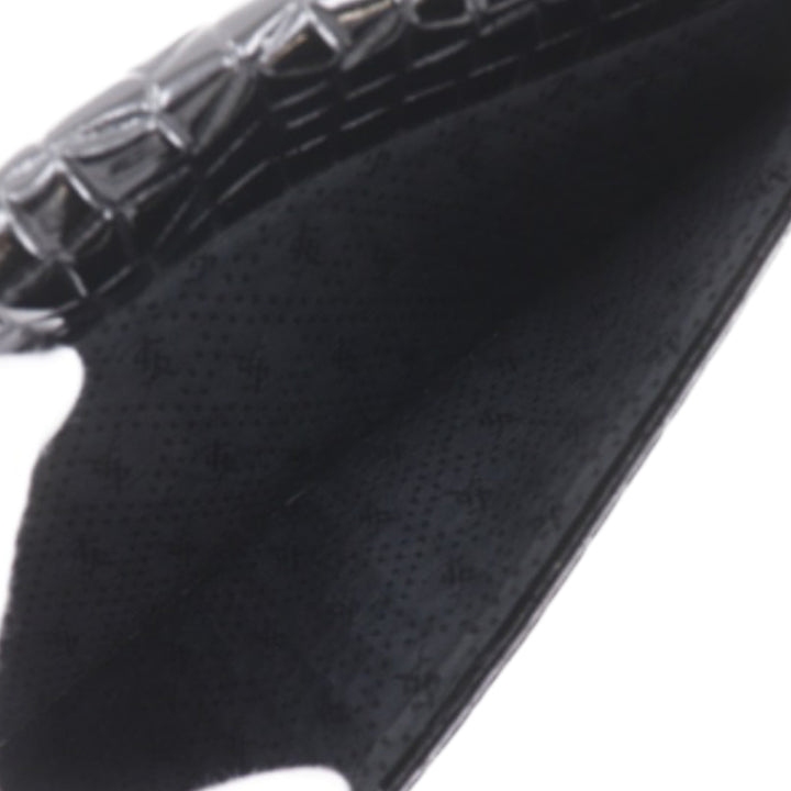 Saint Laurent Croc embossé Cuir verni Pochette