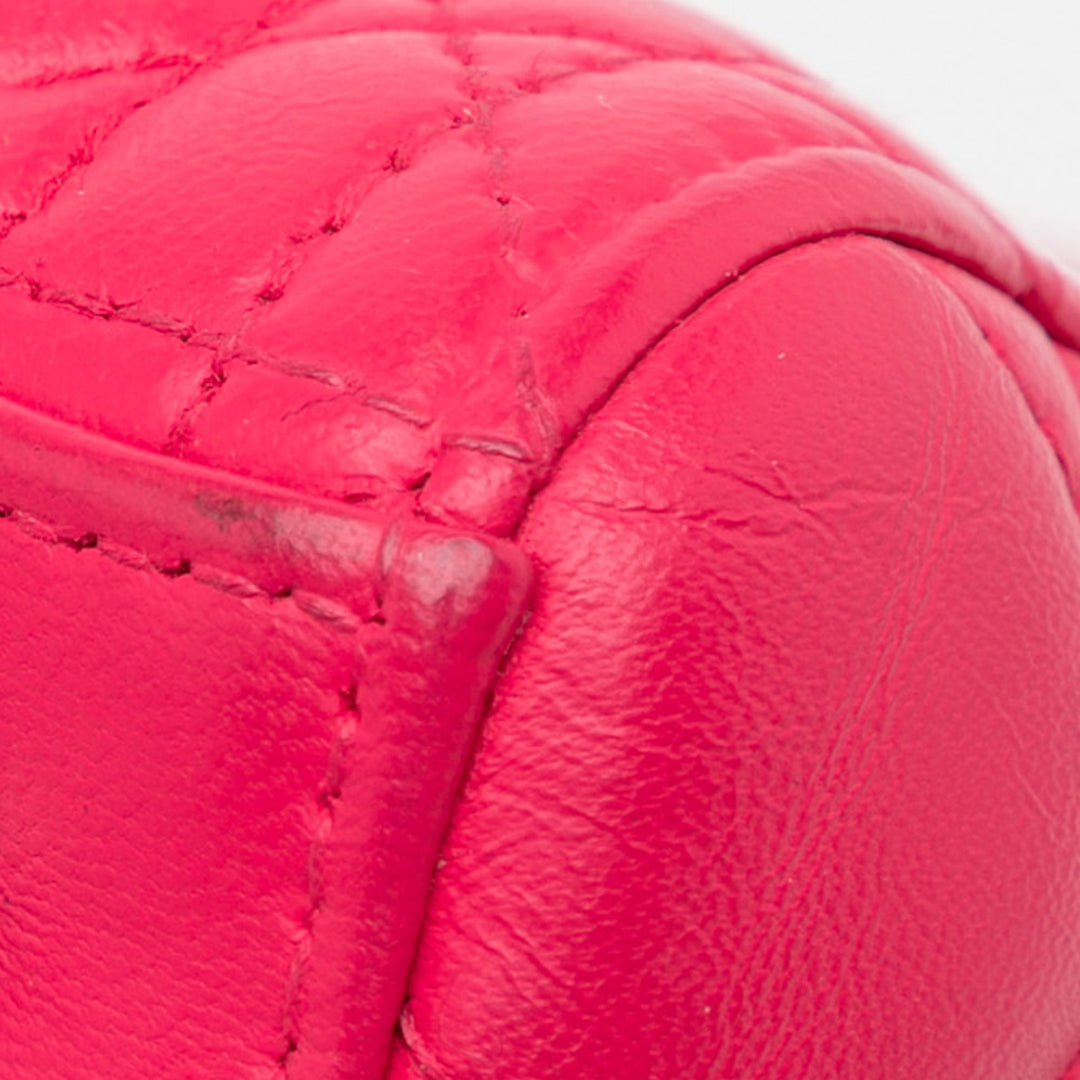 Dior Medium Cuir d’agneau Cannage Lady Dior Rose – GABY PARIS Authentique