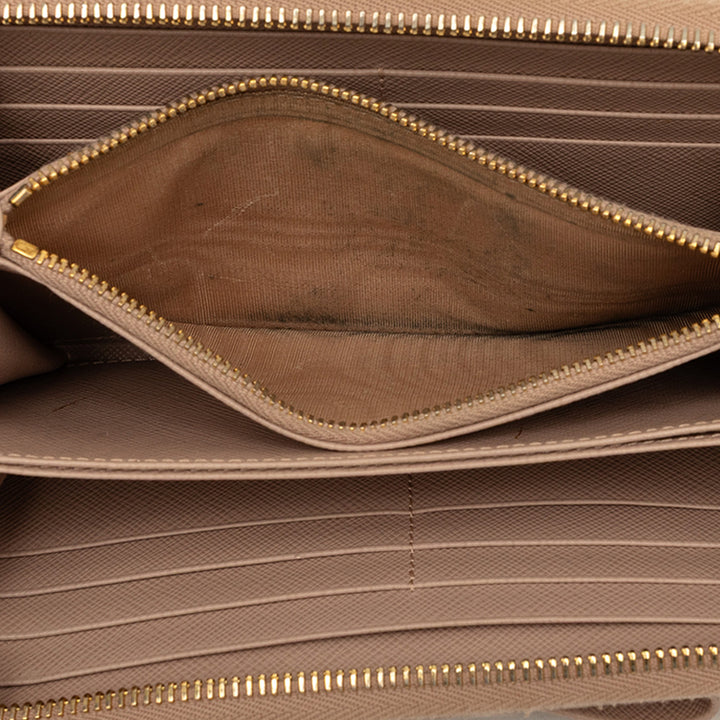 Prada Saffiano Fiocco Bow Portefeuille long