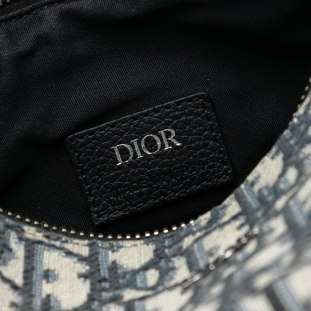 Dior Mini Oblique Toile Roller Messenger Sac