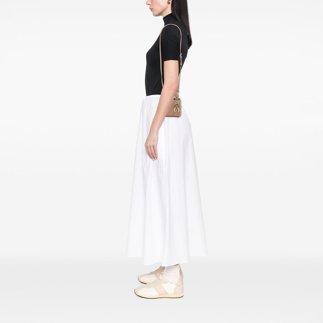 Dior Lady Dior Cannage Micro Cuir d'agneau Marron
