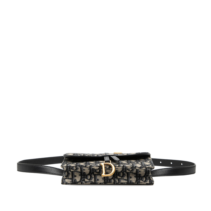 Dior Oblique Toile Saddle Sac ceinture