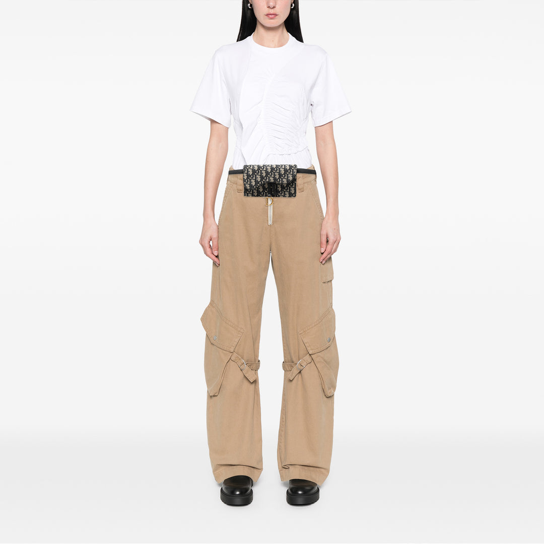 Dior Oblique Toile Saddle Sac ceinture