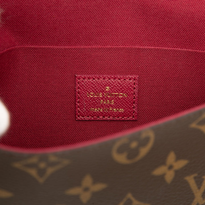Louis Vuitton Pochette Felicie Monogram Marron – vue 5 – GABY PARIS