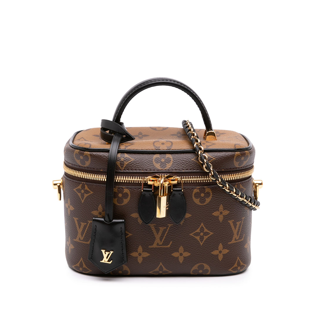 Louis Vuitton Vanity Monogram Reverse PM Marron – vue principale – GABY PARIS