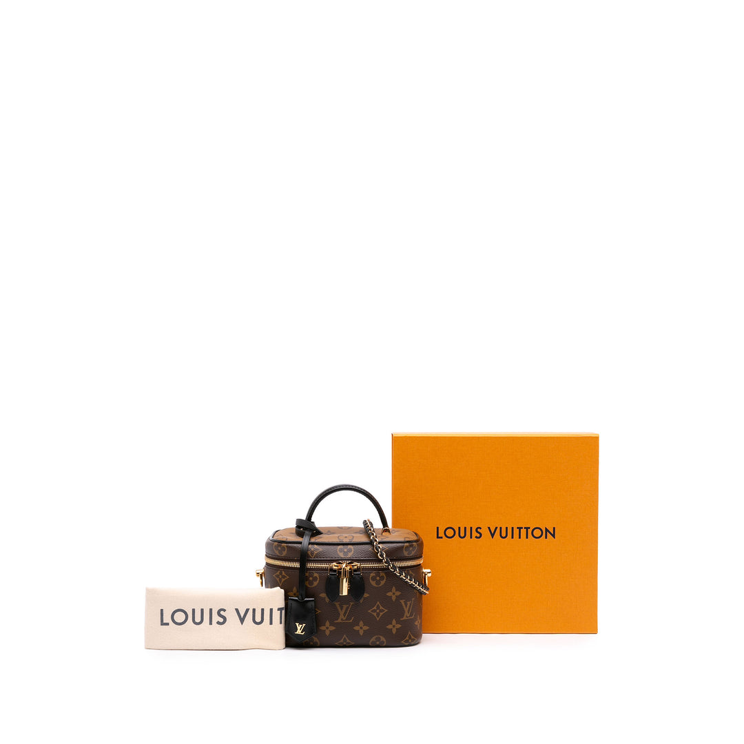 Louis Vuitton Vanity Monogram Reverse PM Marron – vue 7 – GABY PARIS