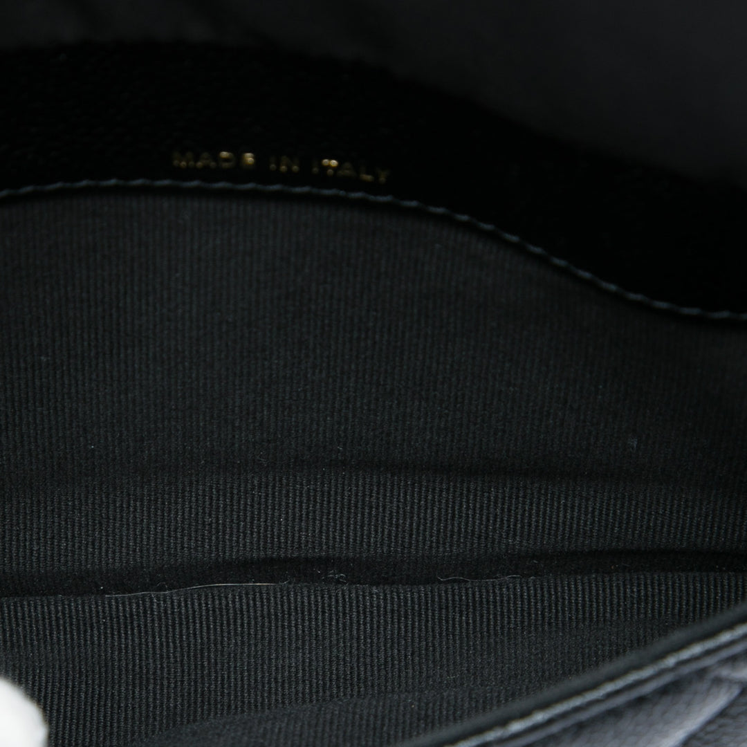 Chanel Cabas Graffiti Foldable in à rabat Noir – vue 4 – GABY PARIS