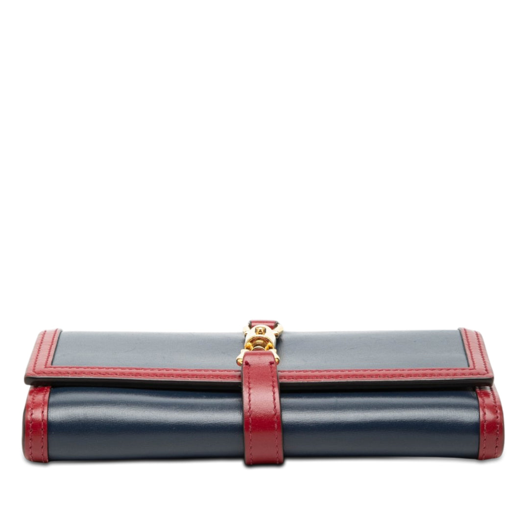 Gucci Bicolore Jackie 1961 Wallet on Chain Cuir de veau