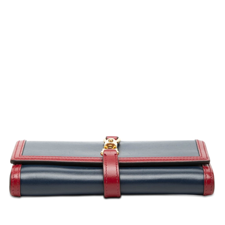 Gucci Bicolore Jackie 1961 Wallet on Chain Cuir de veau
