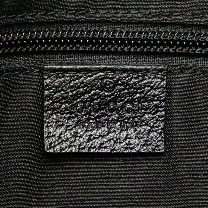 Gucci GG Toile Web Sac porté croisé Noir