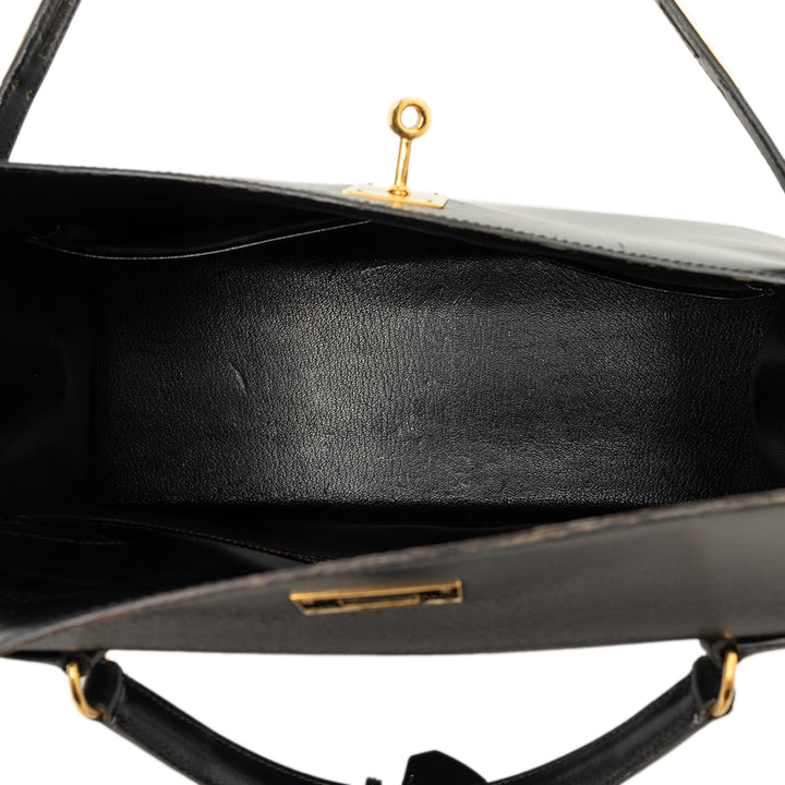 Box Veau Kelly Sellier 32 Box Noir