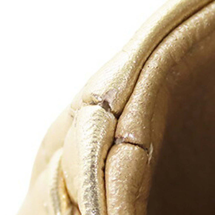 Chanel Mini Classic Métallisé Cuir de veau Charm Double rabat Doré – GABY PARIS Authentique