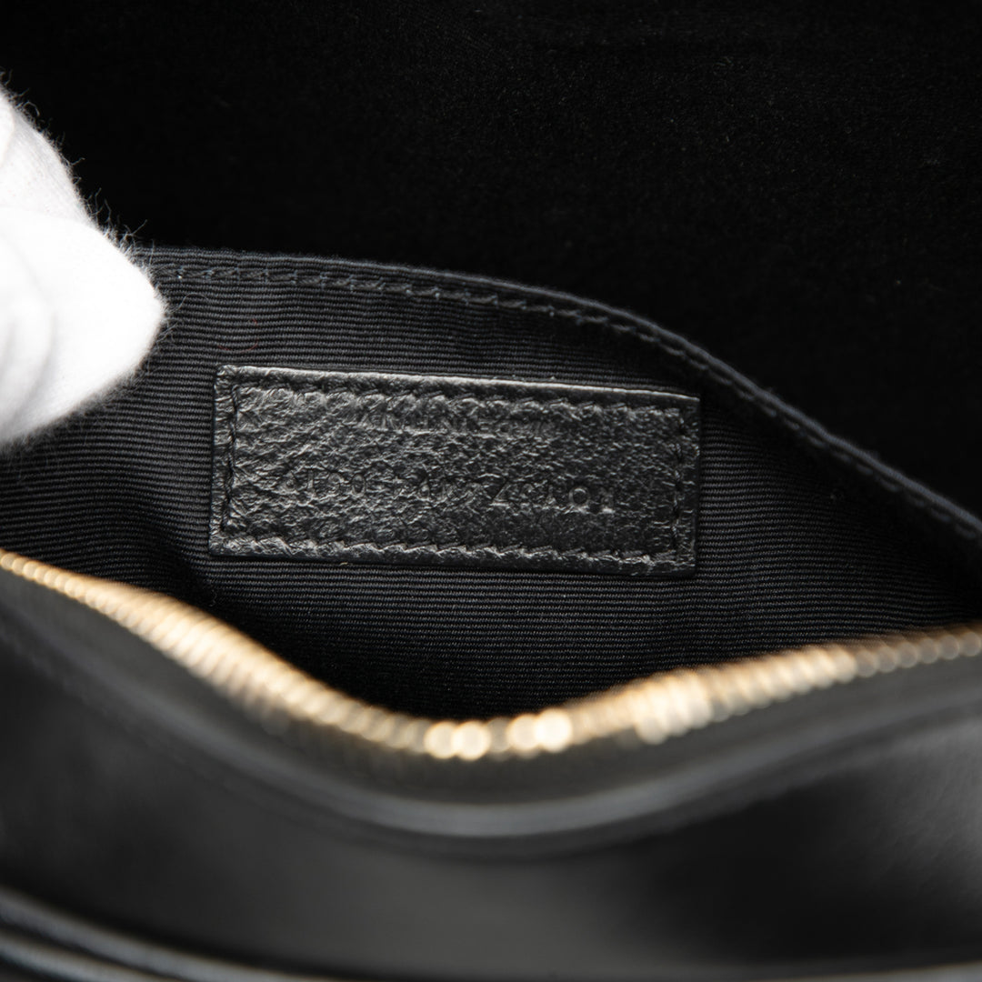 Saint Laurent Matelasse Cuir Monogram Lou Sac caméra