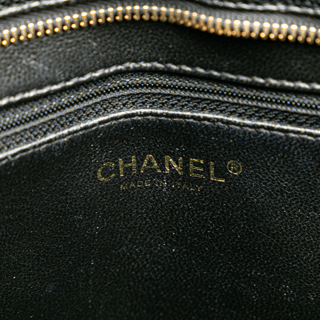 Chanel Caviar Medallion Tote Black - GABY PARIS