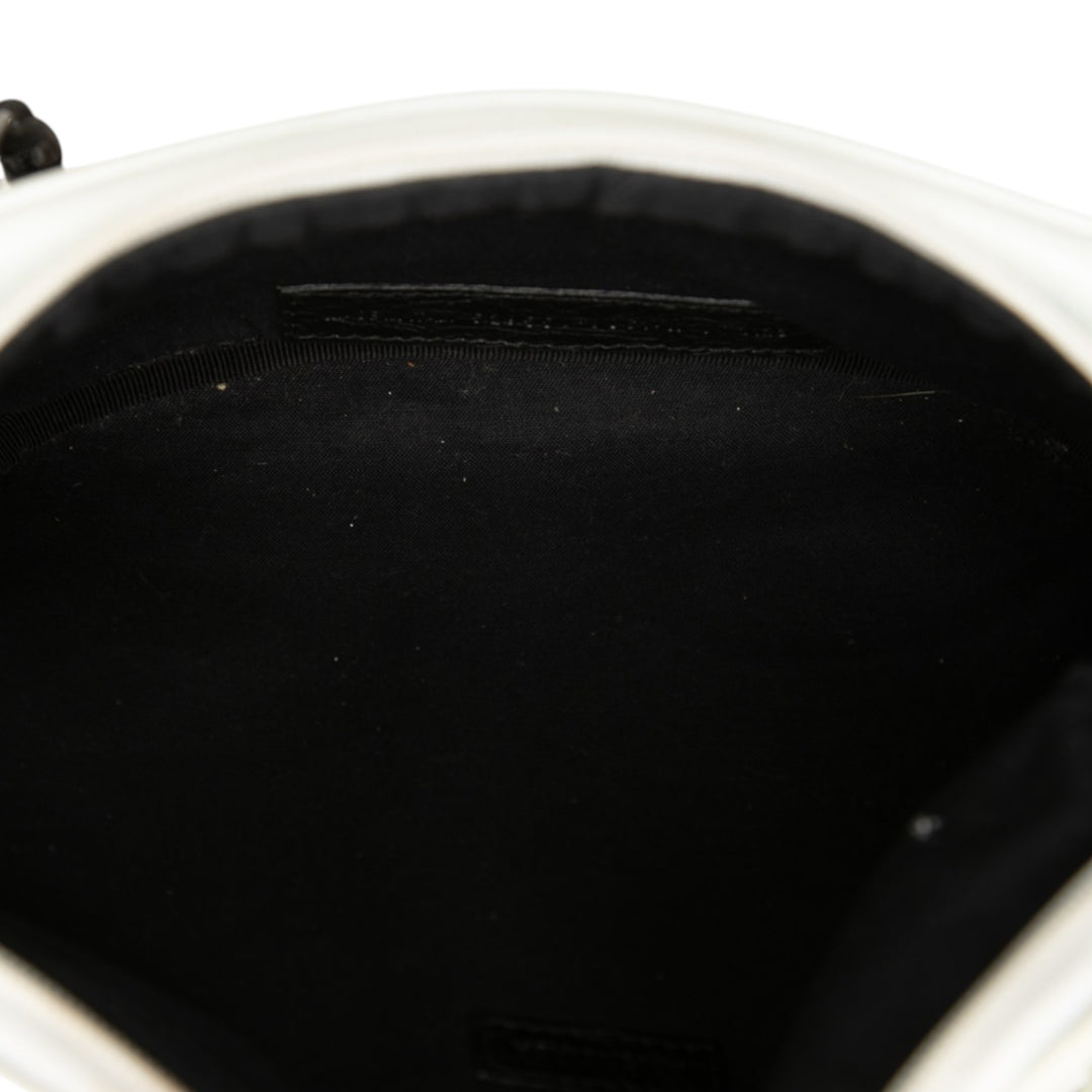 Balenciaga Cuir d’agneau Graffiti Explorer Sac ceinture