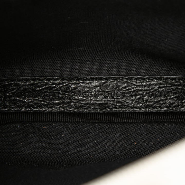 Balenciaga Cuir d’agneau Graffiti Explorer Sac ceinture