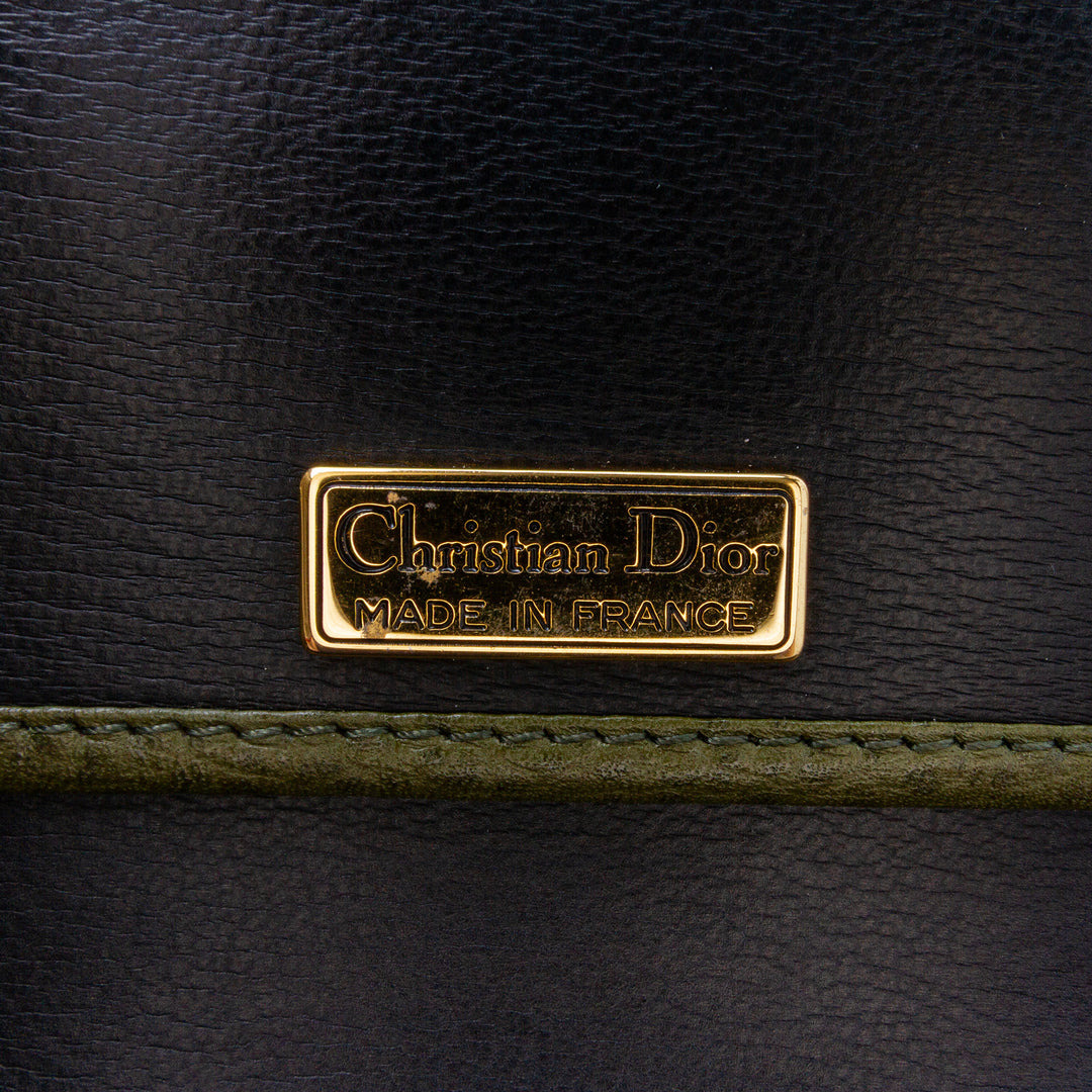 Leather Crossbody Green - Gaby Paris