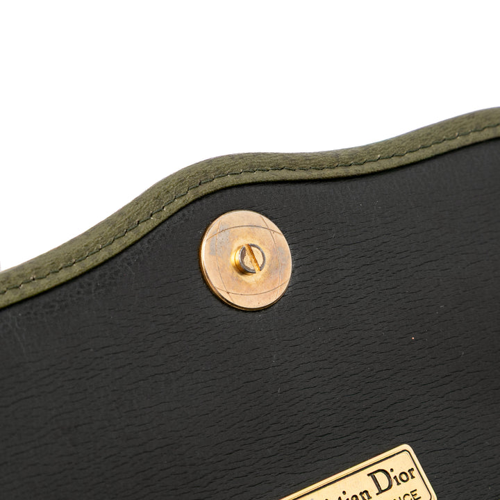 Leather Crossbody Green - Gaby Paris