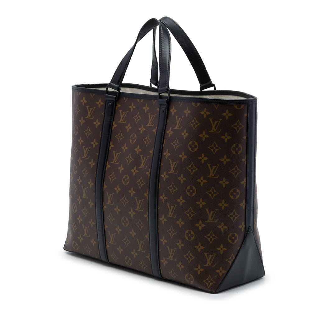 Macassar Weekend Cabas GM Monogram Noir