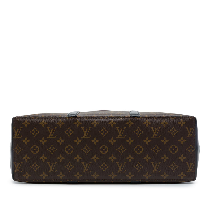 Macassar Weekend Cabas GM Monogram Noir