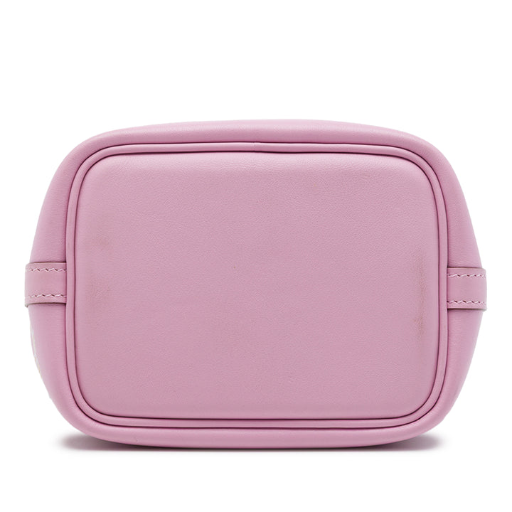 Hermès Lucky Daisy Picotin Lock 14 Micro Swift Rose – vue 3 – GABY PARIS