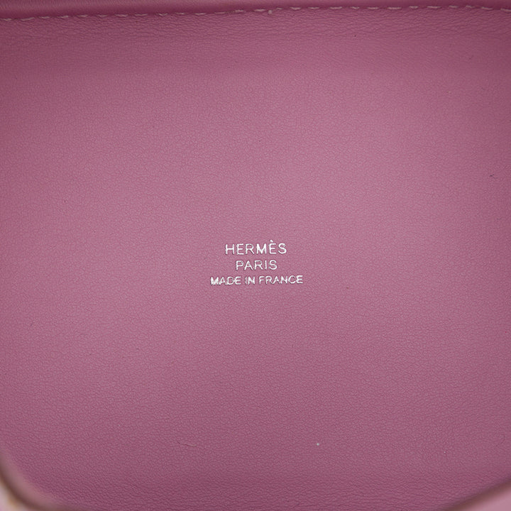 Hermès Lucky Daisy Picotin Lock 14 Micro Swift Rose – vue 5 – GABY PARIS