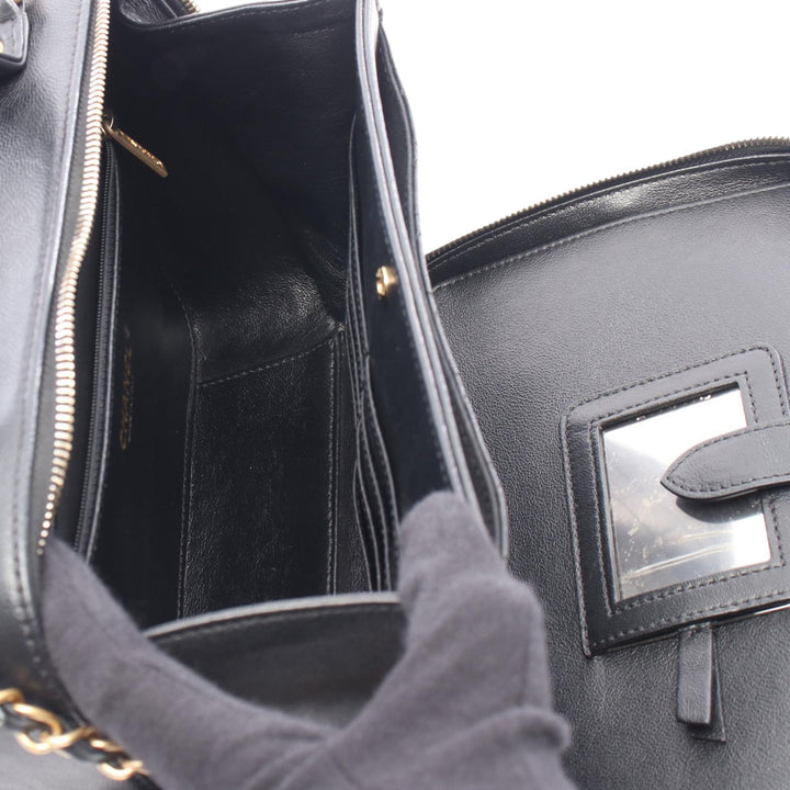 Chanel Large Caviar CC Filigree Vanity