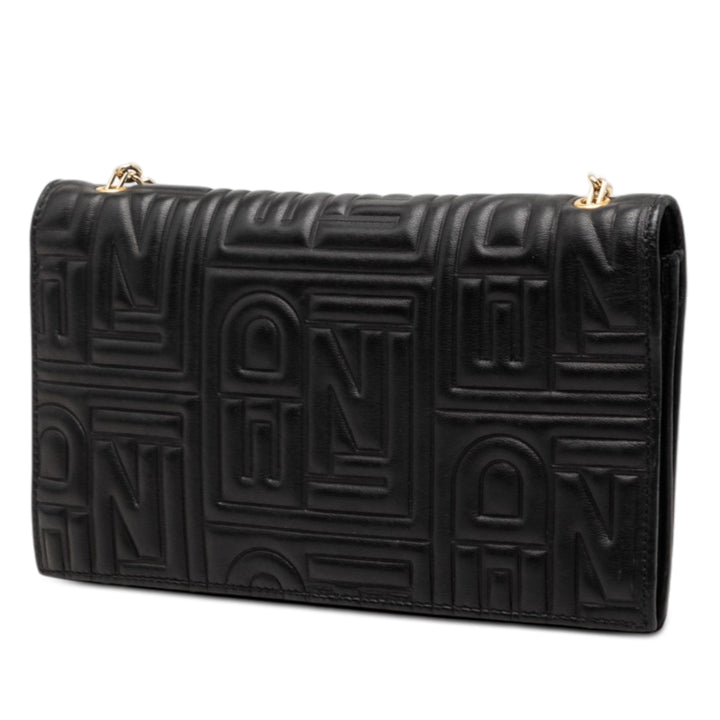 Fendi embossé Nappa Logo Chain Pochette