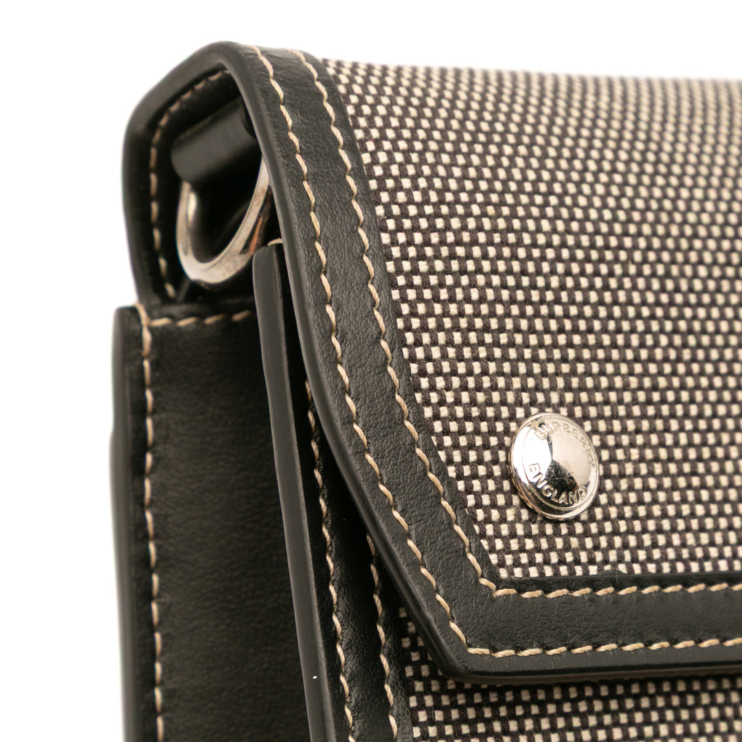 Burberry Sac bandoulière Horseferry Note Gris – vue 8 – GABY PARIS