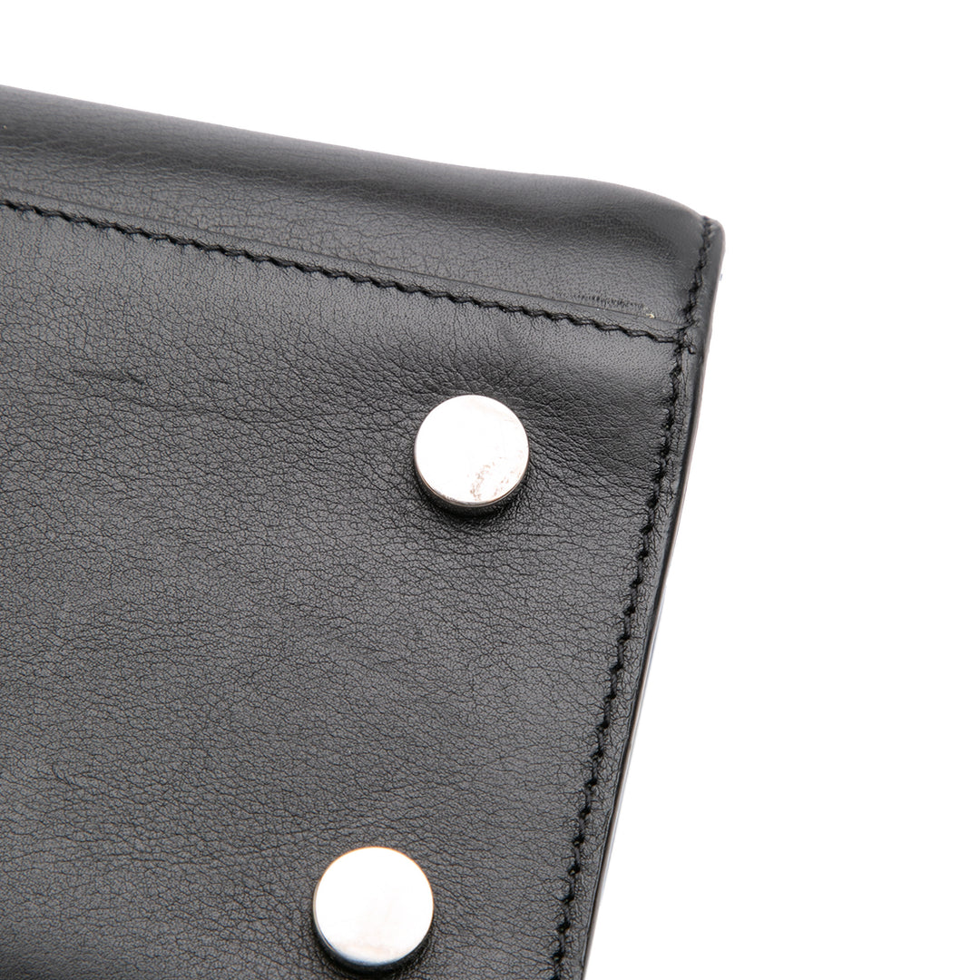 Saint Laurent Baby Cuir Patch Embellished Sac De Jour Sac cartable