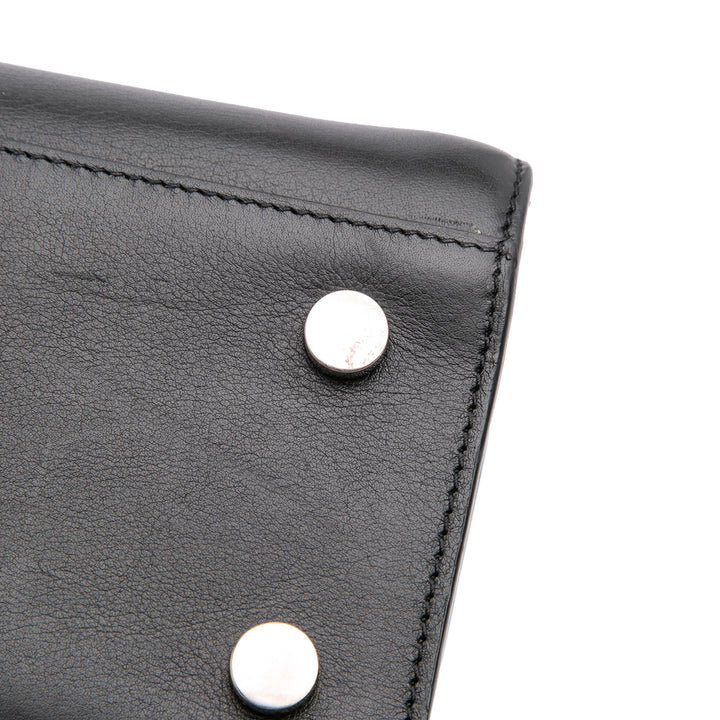 Saint Laurent Baby Cuir Patch Embellished Sac De Jour Sac cartable