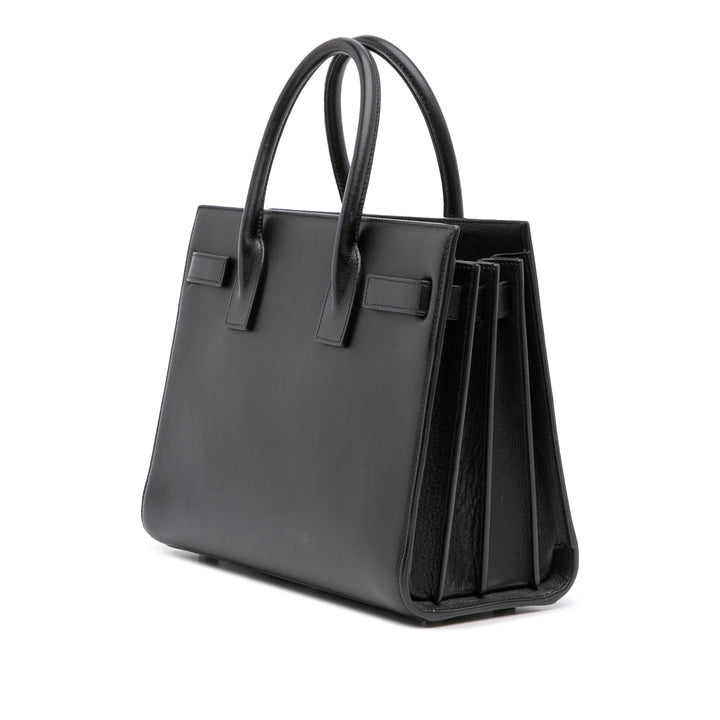 Saint Laurent Baby Cuir Patch Embellished Sac De Jour Sac cartable