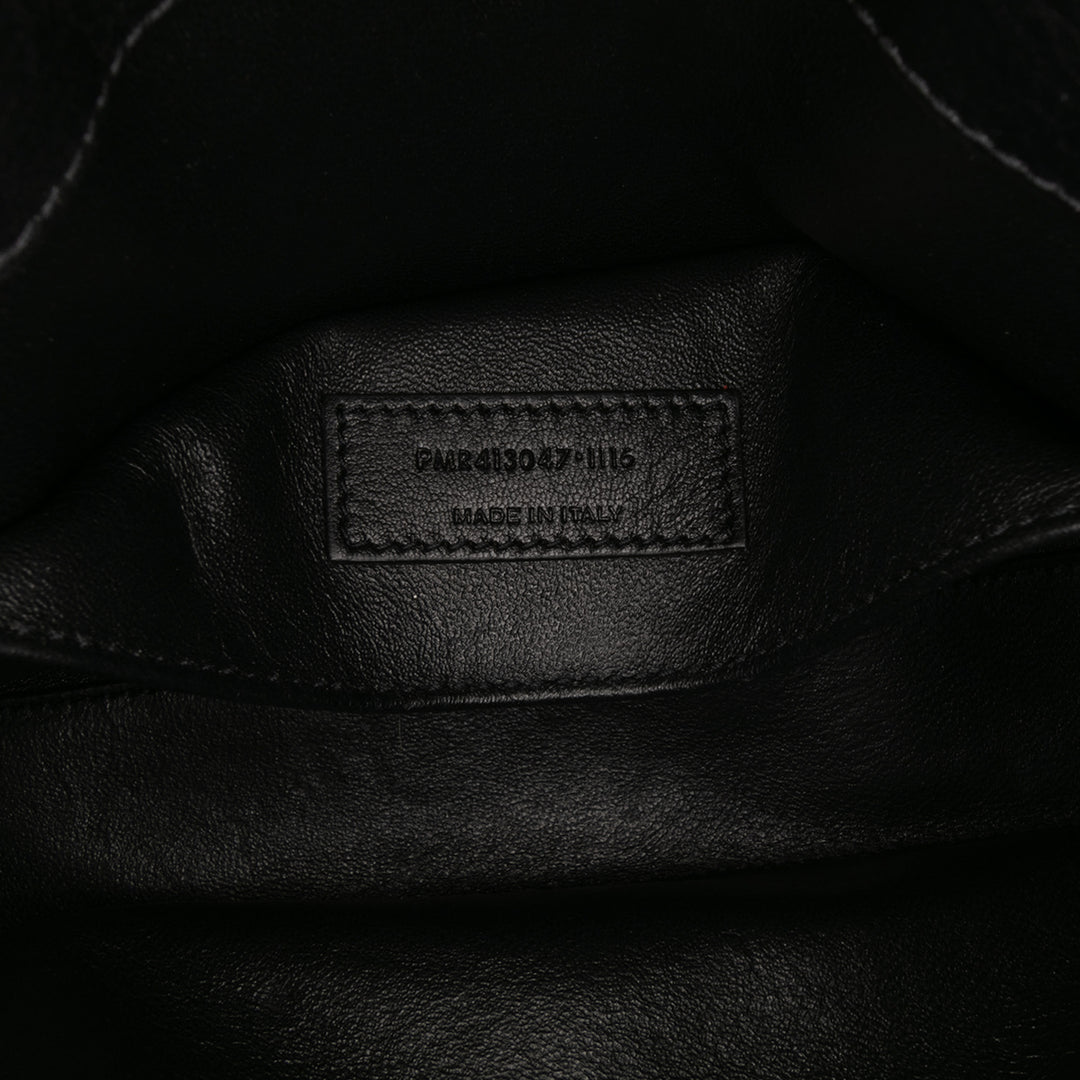 Saint Laurent Baby Cuir Patch Embellished Sac De Jour Sac cartable