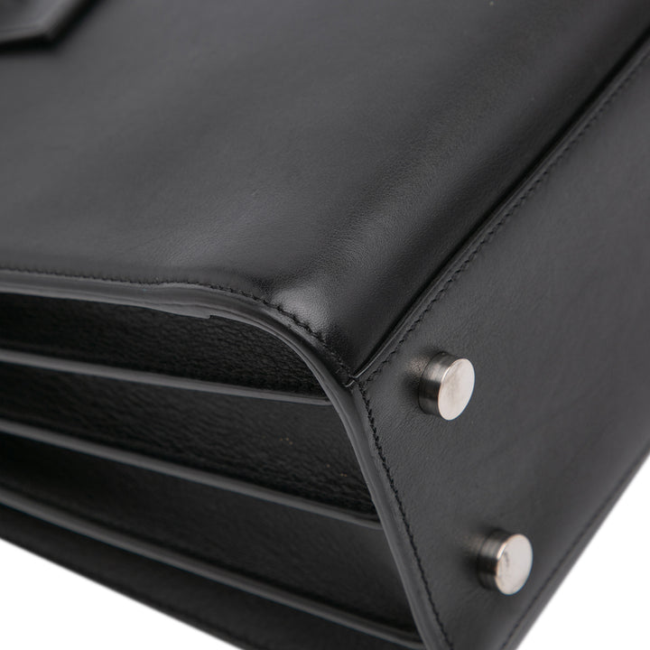 Saint Laurent Baby Cuir Patch Embellished Sac De Jour Sac cartable