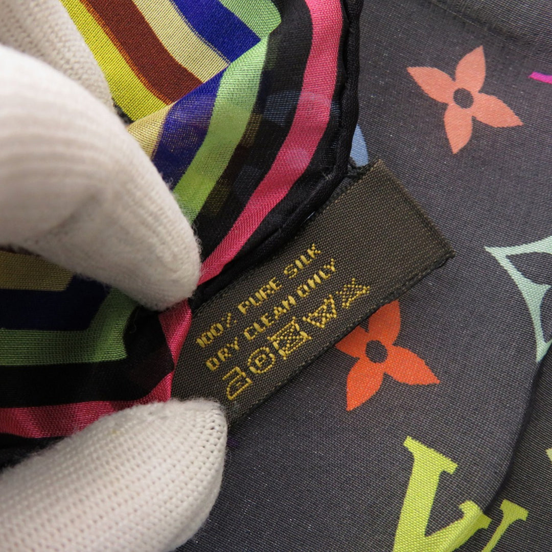 Louis Vuitton Takashi Murakami Monogram Multicolor Soie Handkerchief