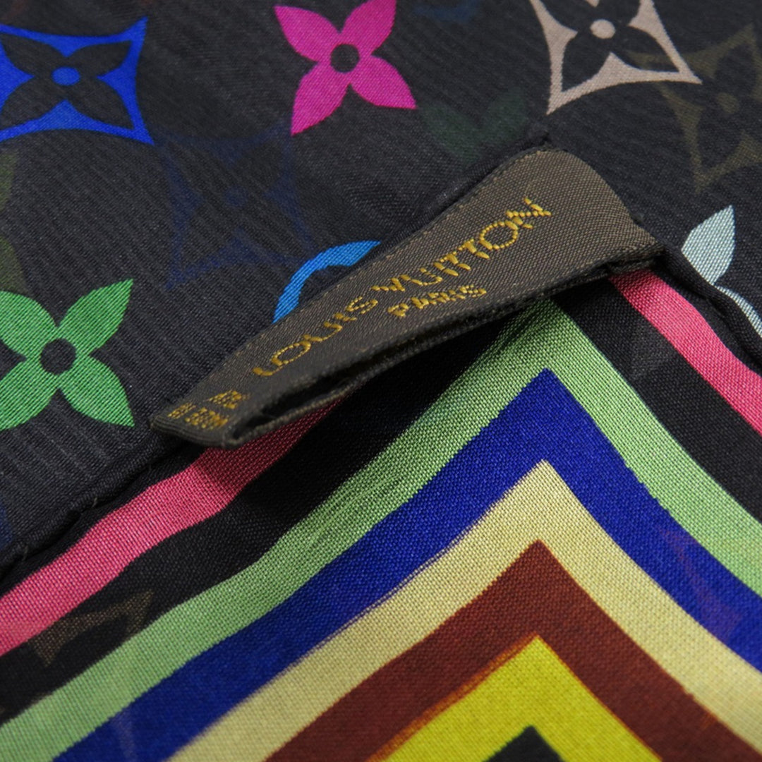 Louis Vuitton Takashi Murakami Monogram Multicolor Soie Handkerchief