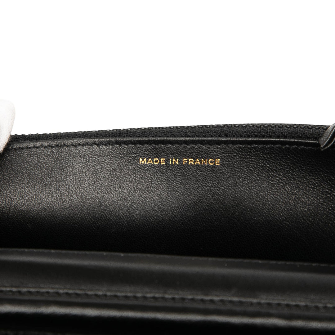 Chanel Cuir d’agneau Pyramid Wallet On Chain Noir – GABY PARIS Authentique