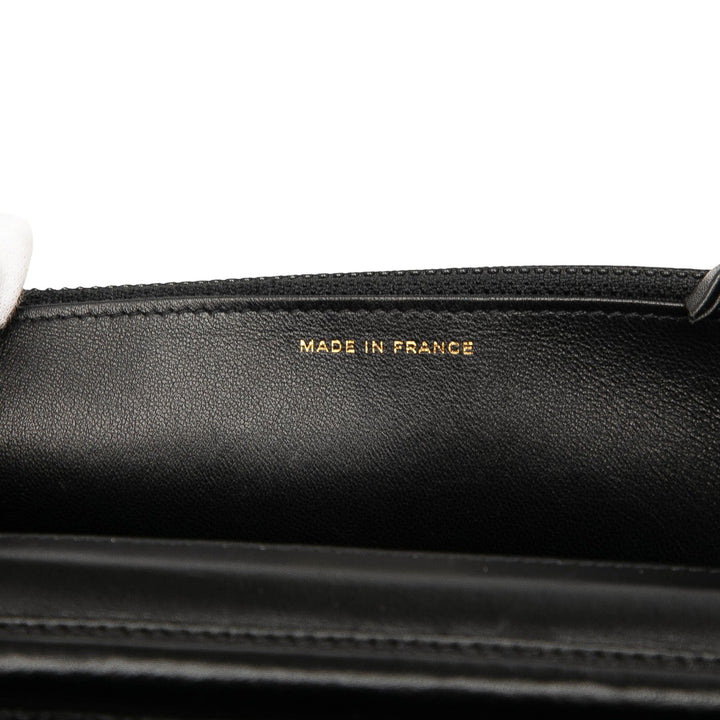 Chanel Cuir d’agneau Pyramid Wallet On Chain Noir – GABY PARIS Authentique