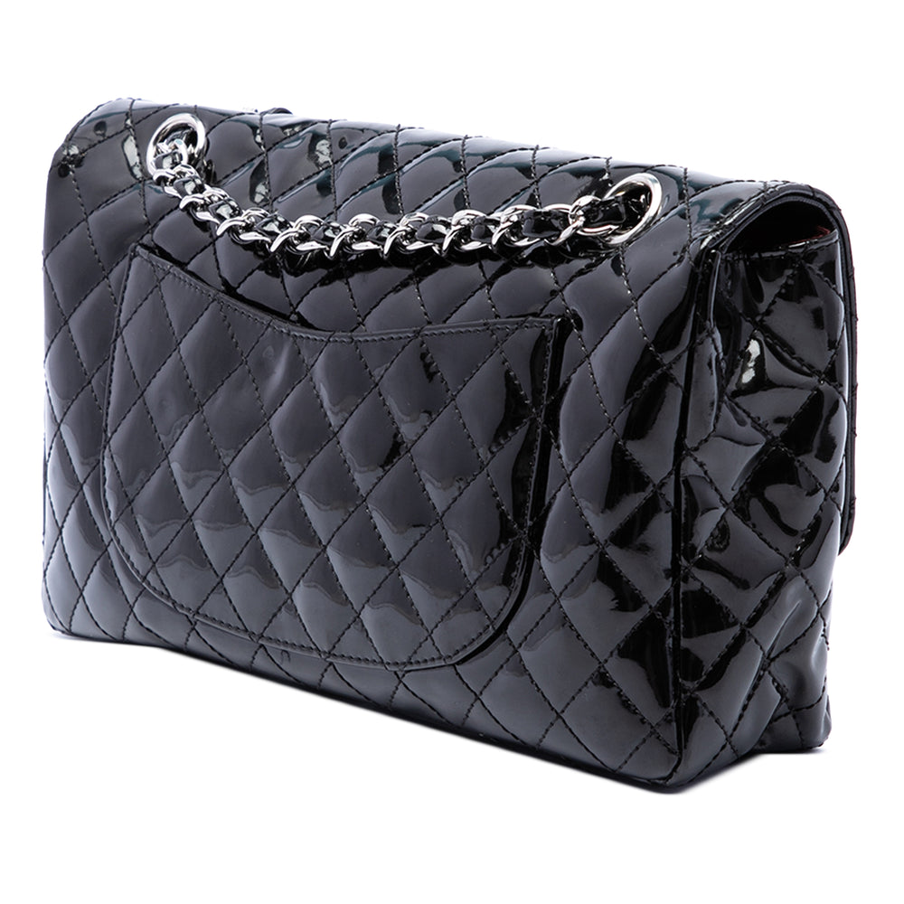 Chanel Matelassé Secret Label à rabat Moyen Noir – vue 2 – GABY PARIS