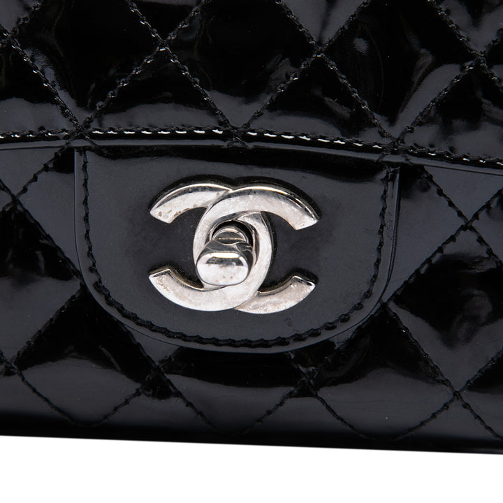 Chanel Matelassé Secret Label à rabat Moyen Noir – vue 5 – GABY PARIS