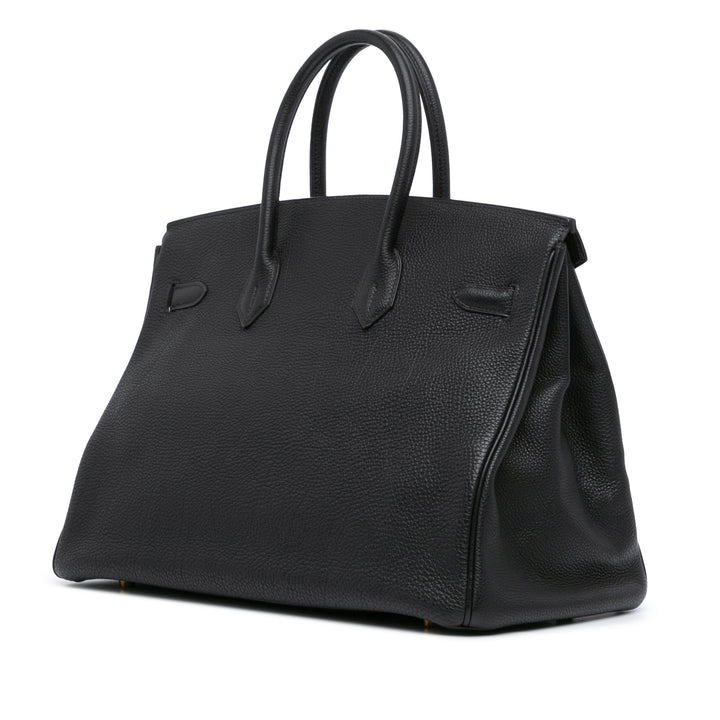 Togo Birkin Retourne 35 Black - Gaby Paris