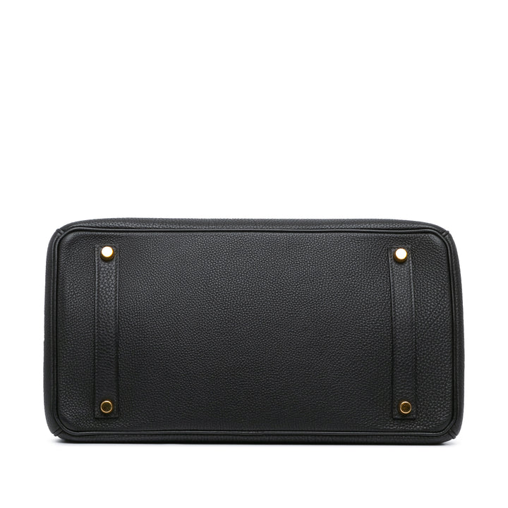 Togo Birkin Retourne 35 Black - Gaby Paris