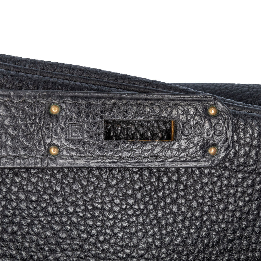 Togo Birkin Retourne 35 Black - Gaby Paris