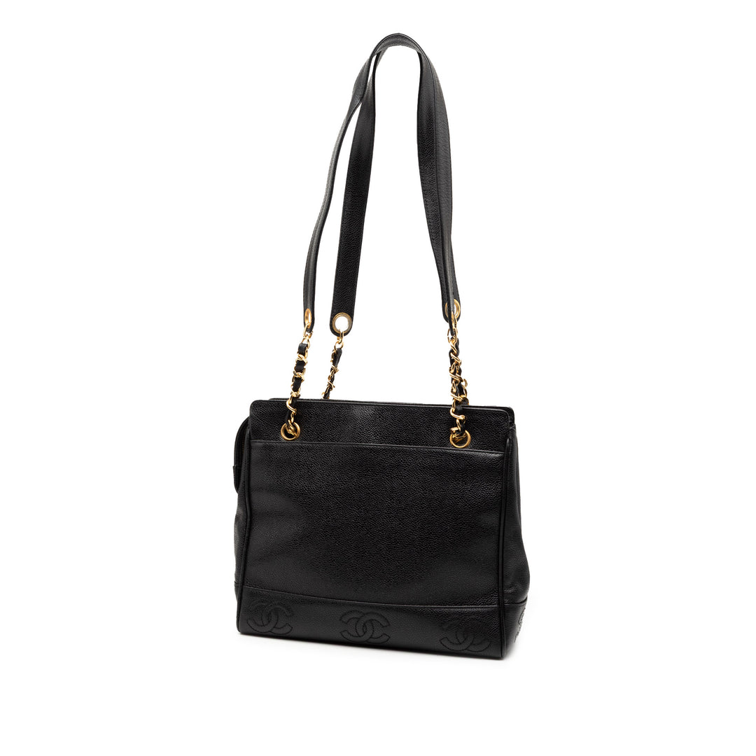 Chanel Triple CC Caviar Sac bandoulière