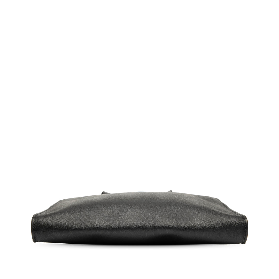 Dior Honeycomb Coated Toile Cabas Noir – GABY PARIS Authentique