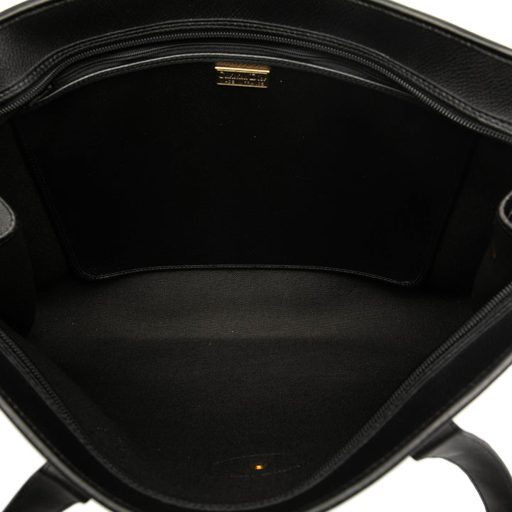 Dior Honeycomb Coated Toile Cabas Noir – GABY PARIS Authentique